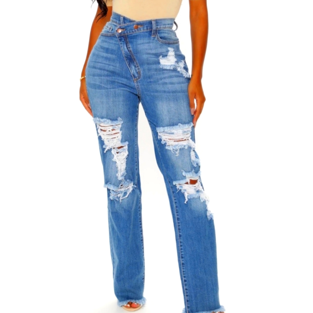 Don't get crossed Fashionnova jeans